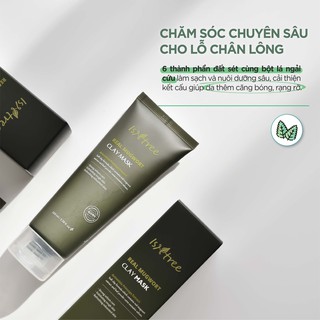 Mặt nạ đất sét ISNTREE REAL MUGWORT CLAY MASK 100ml