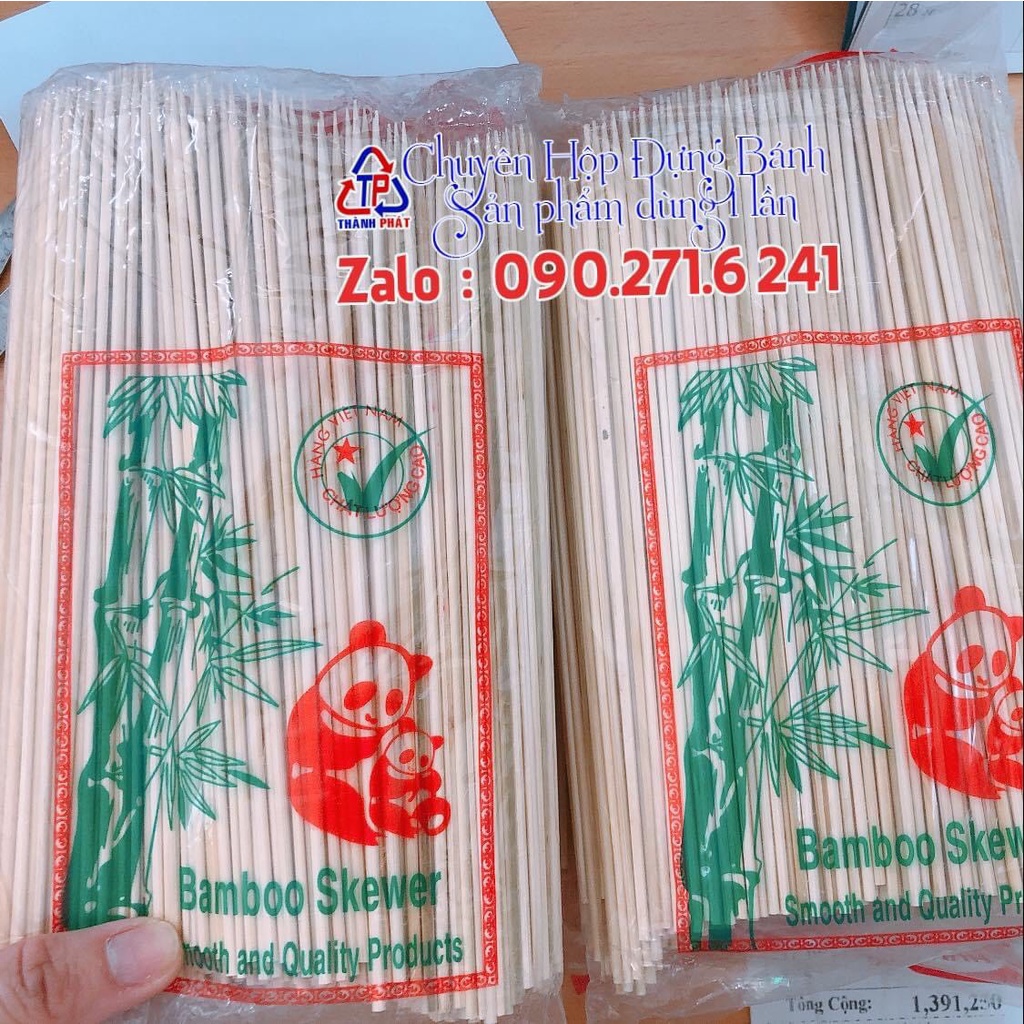 Xiên que tre 15cm đầu nhọn 1 bịch 500G
