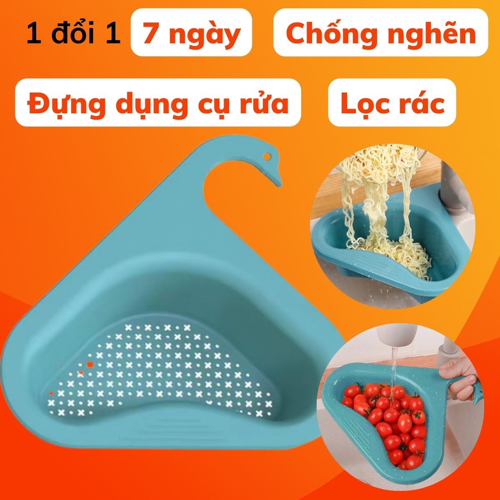 Khay Lọc Rác Gắn Bồn Rửa Bát Bồn Rửa Chén Đa Năng Giỏ Lọc Rác Bồn Rửa Bát