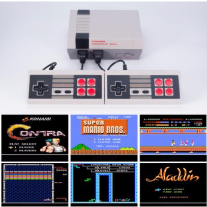 Máy Chơi Game Cầm Tay Cổ Điển NES Classic 620 Trò Chơi