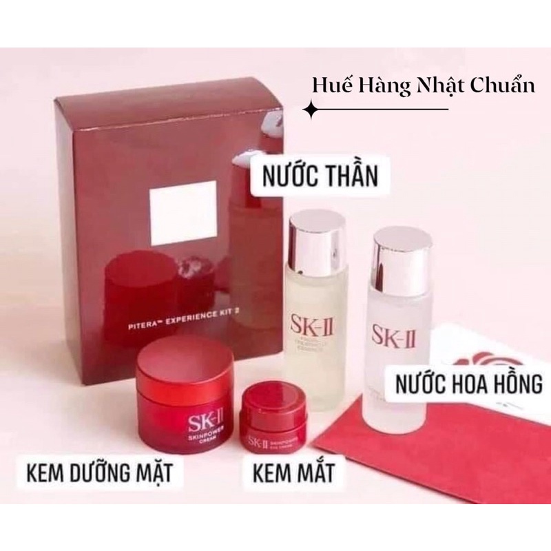 Set Mini Kit 2 SKII 4 Món Cơ Bản