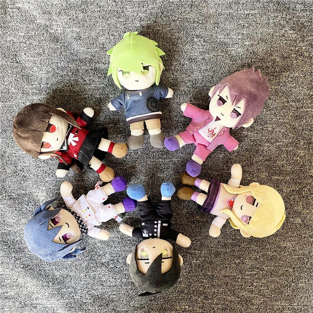 Móc Khóa Hình Đồ chơi nhồi bông Saihara Shuuichi Komaeda REBUY1 Danganronpa 15cm