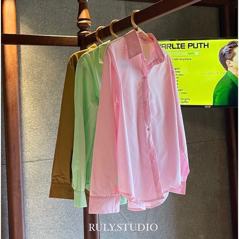 [Hình ảnh do team Ruly thực hiện] Sơ mi nhiều màu siêu đẹp | BigBuy360 - bigbuy360.vn