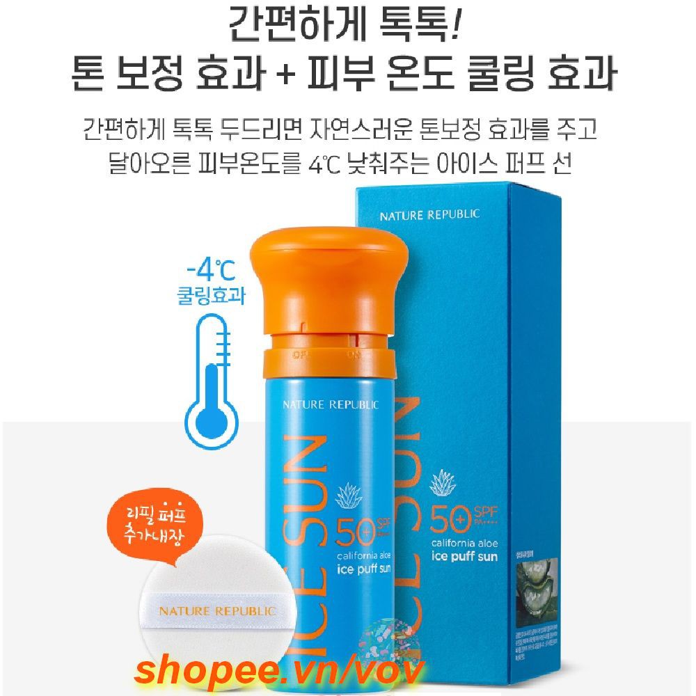 Xoa đổi hình cho vàng có lượt bán Kem Chống Nắng 100ml Ice Sun Nature Republic Spf 50 Pa+++ Chính Hãng.