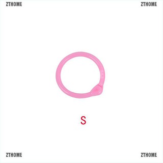 ZTHOME 1 Box Plastic Ring Binder for Spiral Notebook Diary Loose Leaf Book Binding DIY