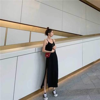 ĐẦM MAXI 2 DÂY XẺ TÀ