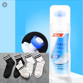 COMBO 1 LỌ TẨY GIÀY + 1 ĐÔI TẤT (màu ngẫu nhiên)