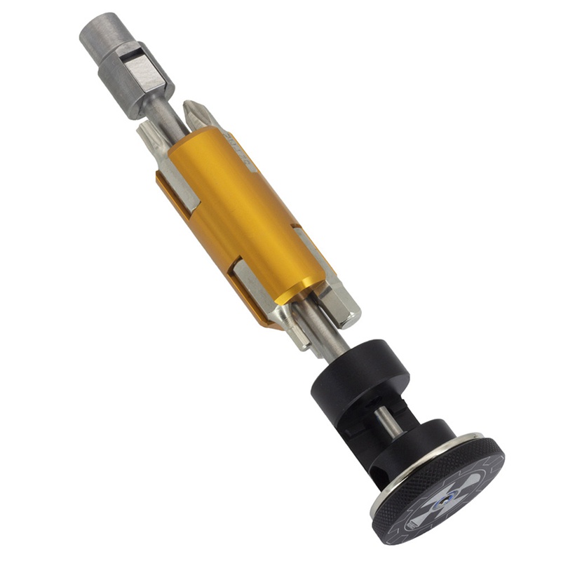 Bộ Dụng Cụ Sửa Chữa Xe Đạp Bằng Nhôm Tàng Hình Đa Năng T25 Đen