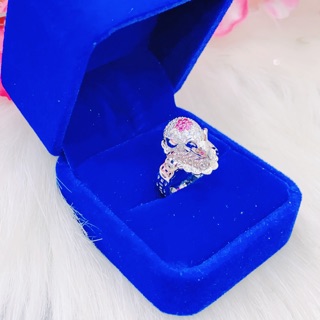 Nhẩn tay con chuột mạ vàng trắng