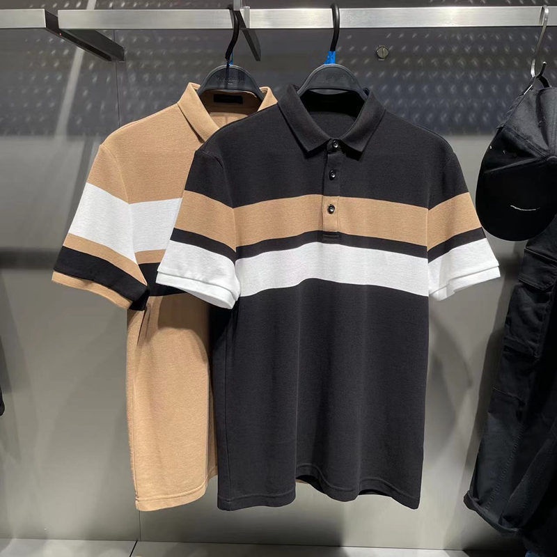 Áo Thun polobaju Tay Ngắn In Họa Tiết Thời Trang Mùa Hè Cho Nam