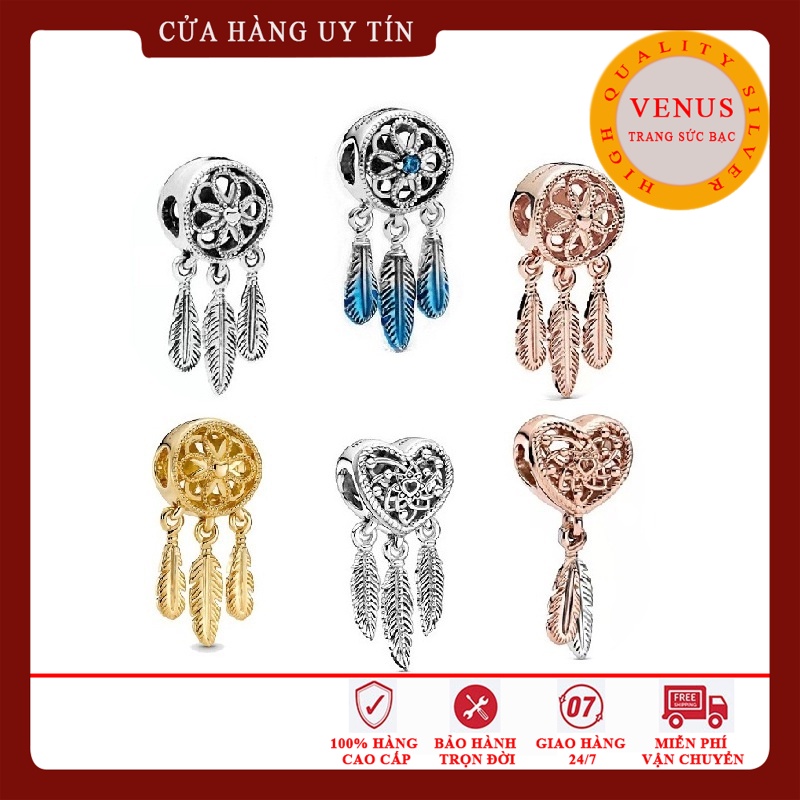 Charm bạc 925- Dream catcher- Mã sản phẩm VENUSDC
