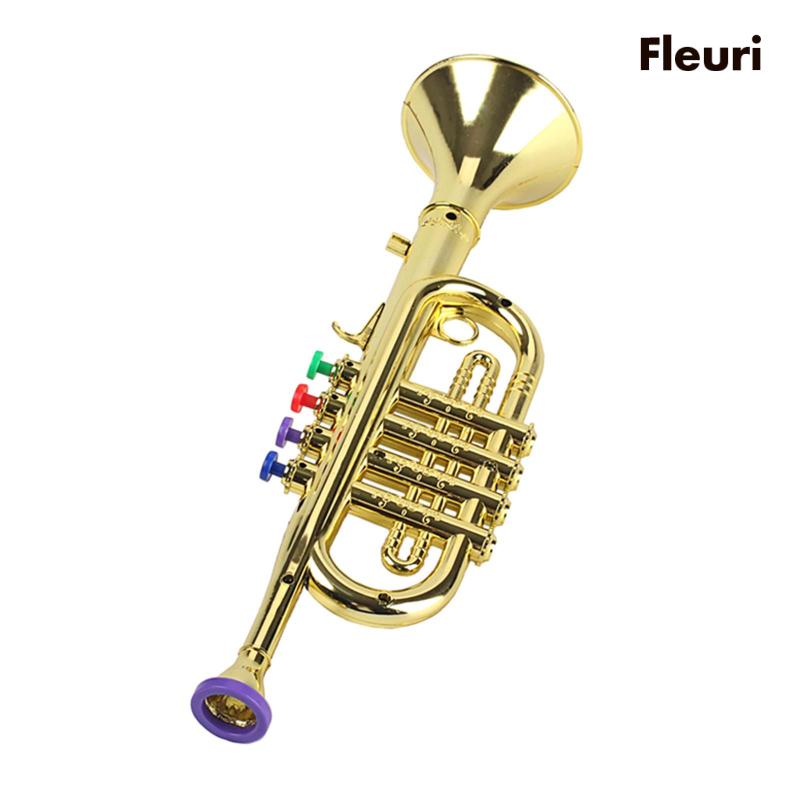 Kèn Trumpet Với 3 Phím Nhiều Màu Sắc Giúp Phát Triển Sớm