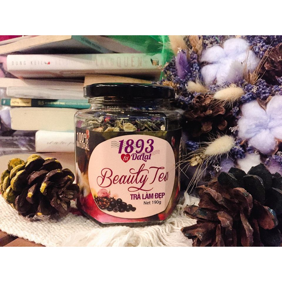 Trà hoa làm đẹp Beauty Tea Đà Lạt 1893 cao cấp