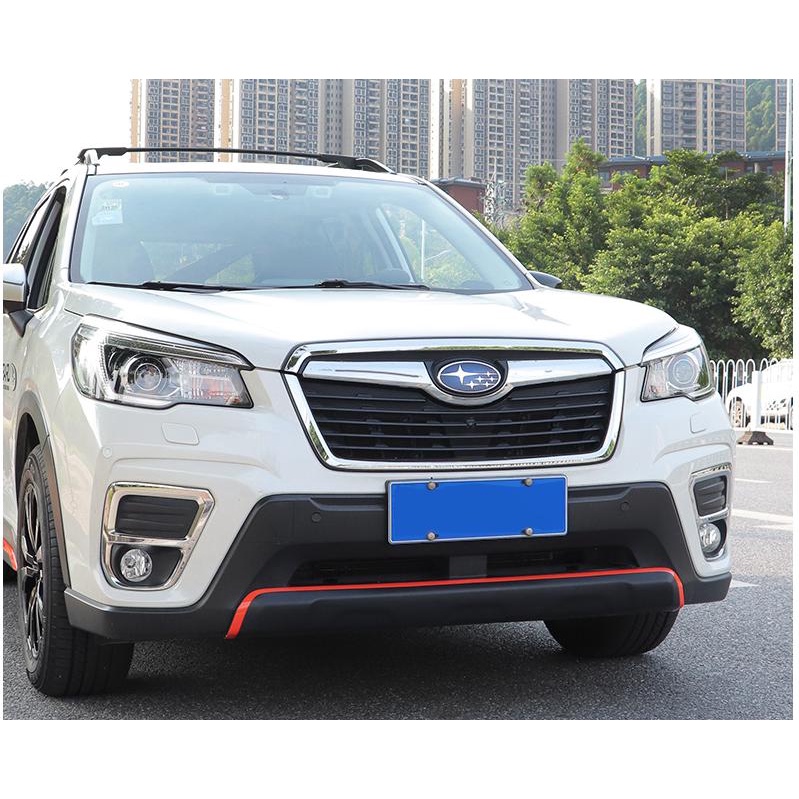 Ốp cản trước sau và nẹp sườn, chân giá nóc Subaru Forester 2019-2020