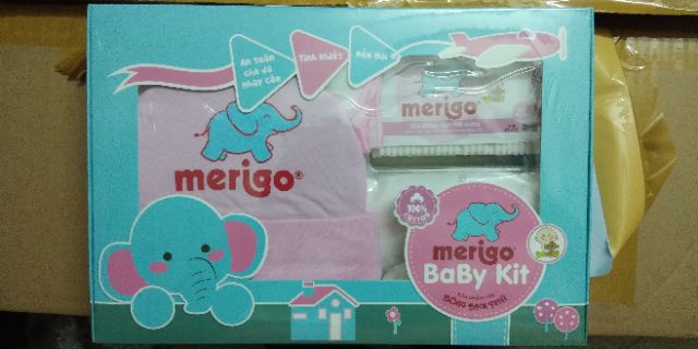 Bộ kit chăm sóc trẻ sơ sinh Merigo - Bông Bạch Tuyết
