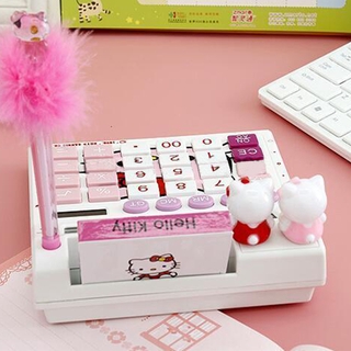 Máy Tính 3d 12 Phím Hello Kitty
