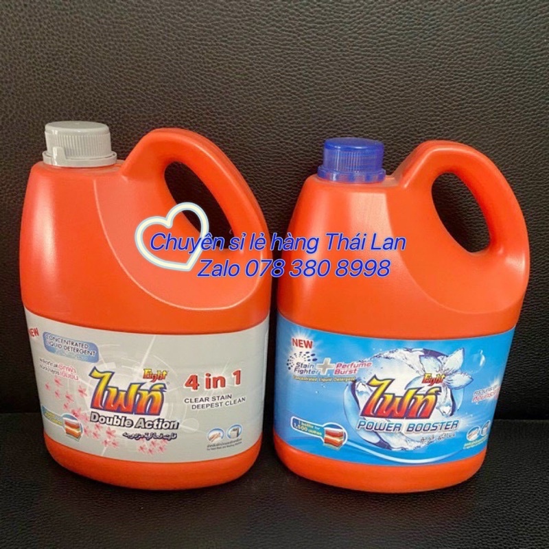 Nước Giặt Double Action 4 in 1 Thái Lan 3500ml