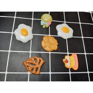 charm  cute nguyên liệu decoden làm ốp điện thoại, charm trộn slime