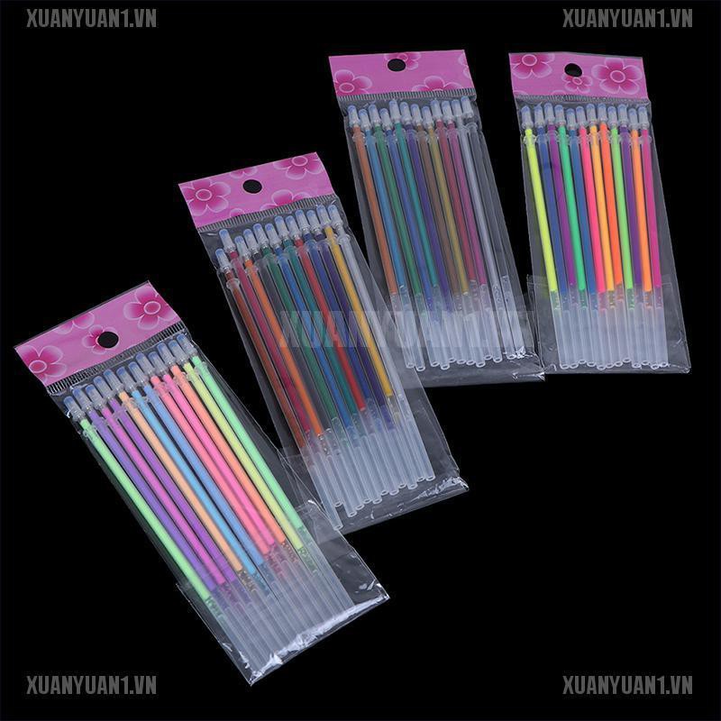 Túi 12 Bút Đánh Dấu Dạ Quang Nhiều Màu Sắc Dành Cho Học Sinh XUANYUAN1