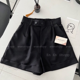 Quần short lưng chun cạp 2 cúc