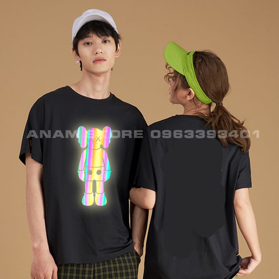 Áo thun phản quang tay Lỡ Nam Nữ Skaws