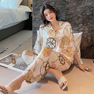 Bộ đồ ngủ pijama lụa cao cấp