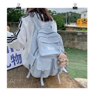 Balo đi học ulzzang , cặp sách nữ thời trang hàn quốc 2 túi daping B263