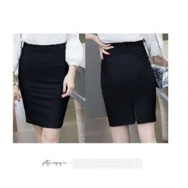 Chân váy bút chì CÔNG SỞ  dáng ngắn xẻ sau | BigBuy360 - bigbuy360.vn