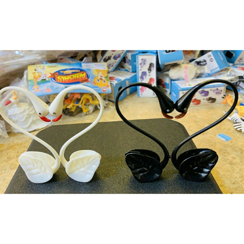 5 Thiên nga trái tim trang trí bánh kem