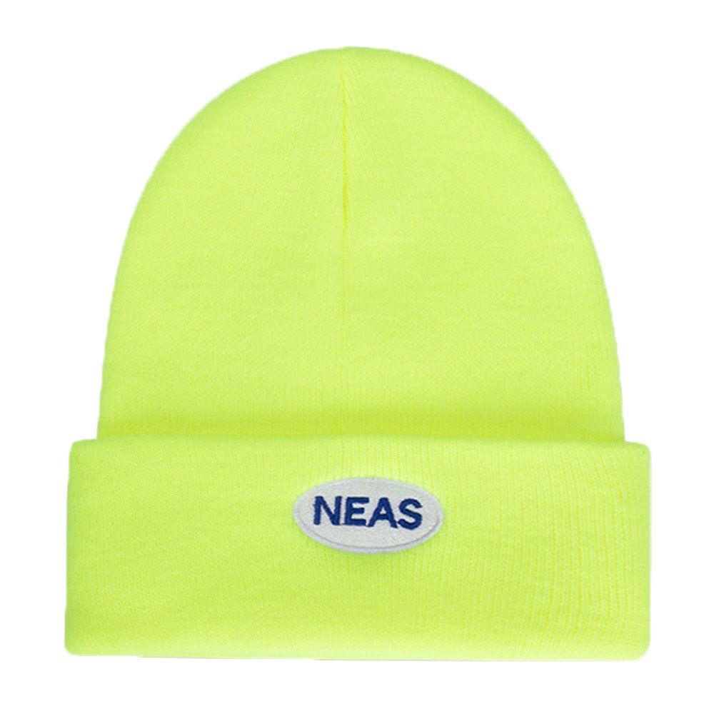 Mũ Beanie Dệt Kim Màu Trơn Dễ Thương Chất Lượng Cao Cho Nam Và Nữ