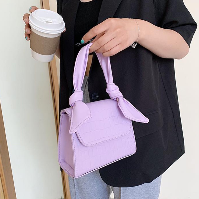 Túi Đeo Chéo mini Màu Sắc Đơn Giản Phong Cách Hàn Quốc Cho Nữ