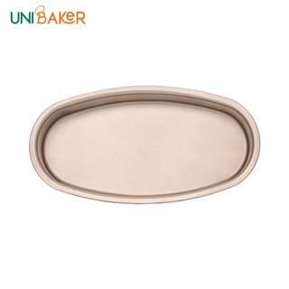 Khuôn oval vàng 21 cm x 10 cm x cao 5.5 cm