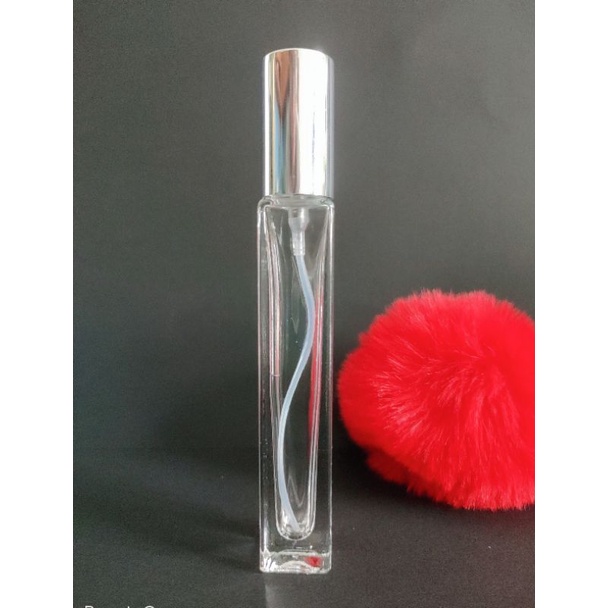 Chai/lọ thủy tinh chiết nước hoa Vuông-Tròn rỗng 10ml