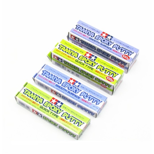 Bột tạo hình, trám mô hình Tamiya Epoxy Putty các loại.
