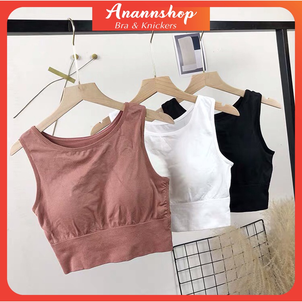 Áo Ba Lỗ - Bra Ba Lỗ Cotton Hot Hit Phong Cách Thể Thao Cho Bạn Nữ 1124