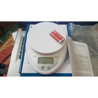 Cân thực phẩm điện tử 5kg. Cân nhà bếp