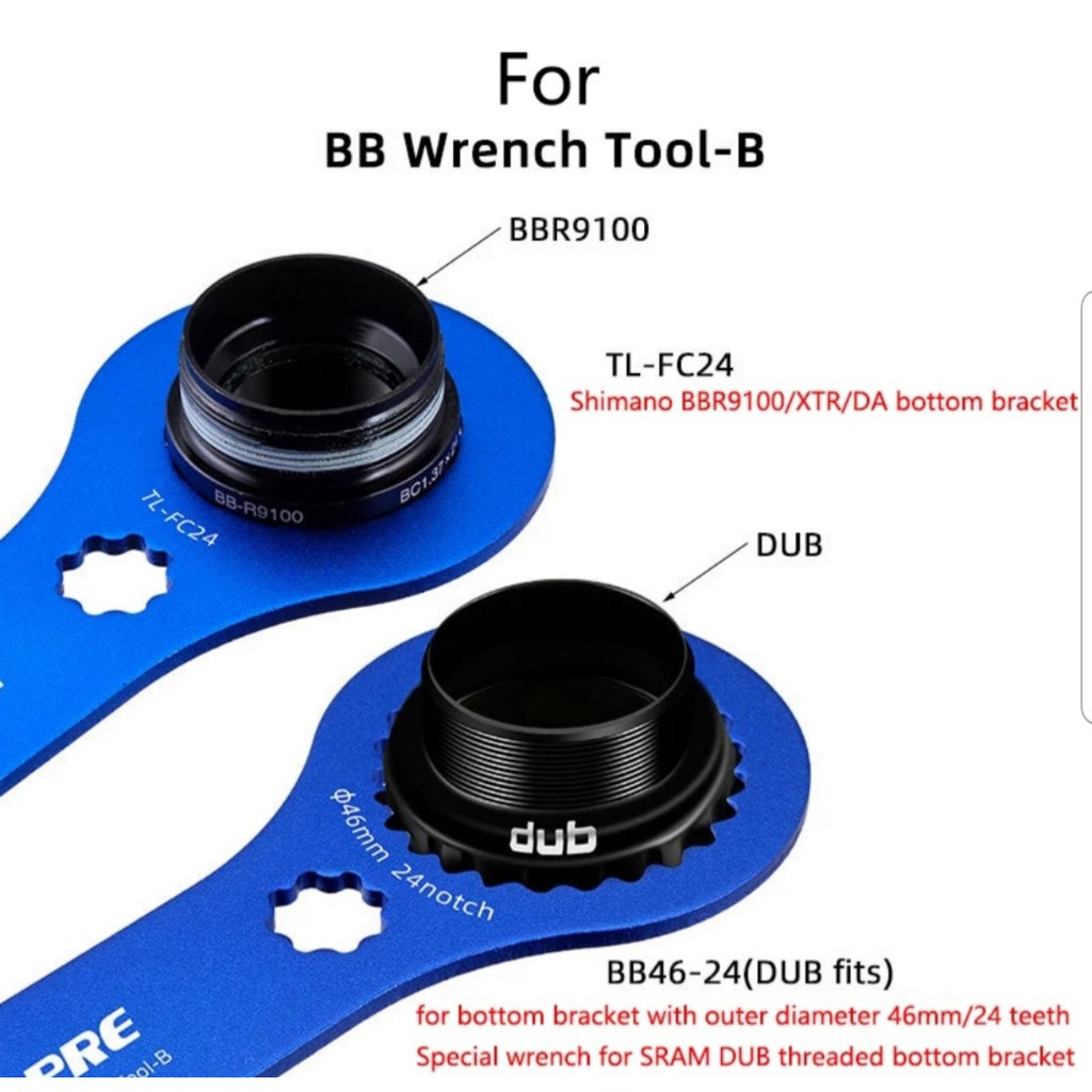 Cờ Lê Lồng Trục Giữa BB Xe Đạp