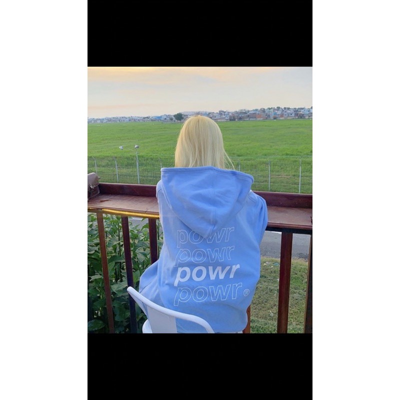 Áo Khoác Hoodie Form Rộng POWR Kéo Khóa Unisex Nam Nữ 3 Màu | BigBuy360 - bigbuy360.vn