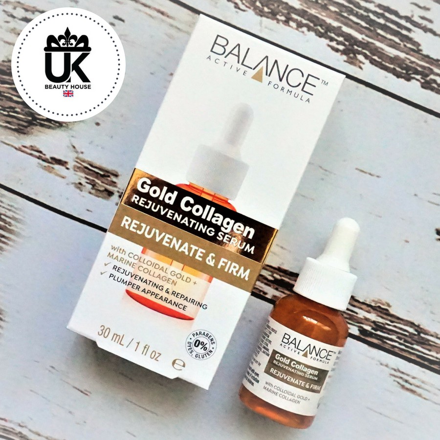 Serum Gold Collagen Balance Active Formula căng bóng làn da, chống lão hóa 30ml | BigBuy360 - bigbuy360.vn