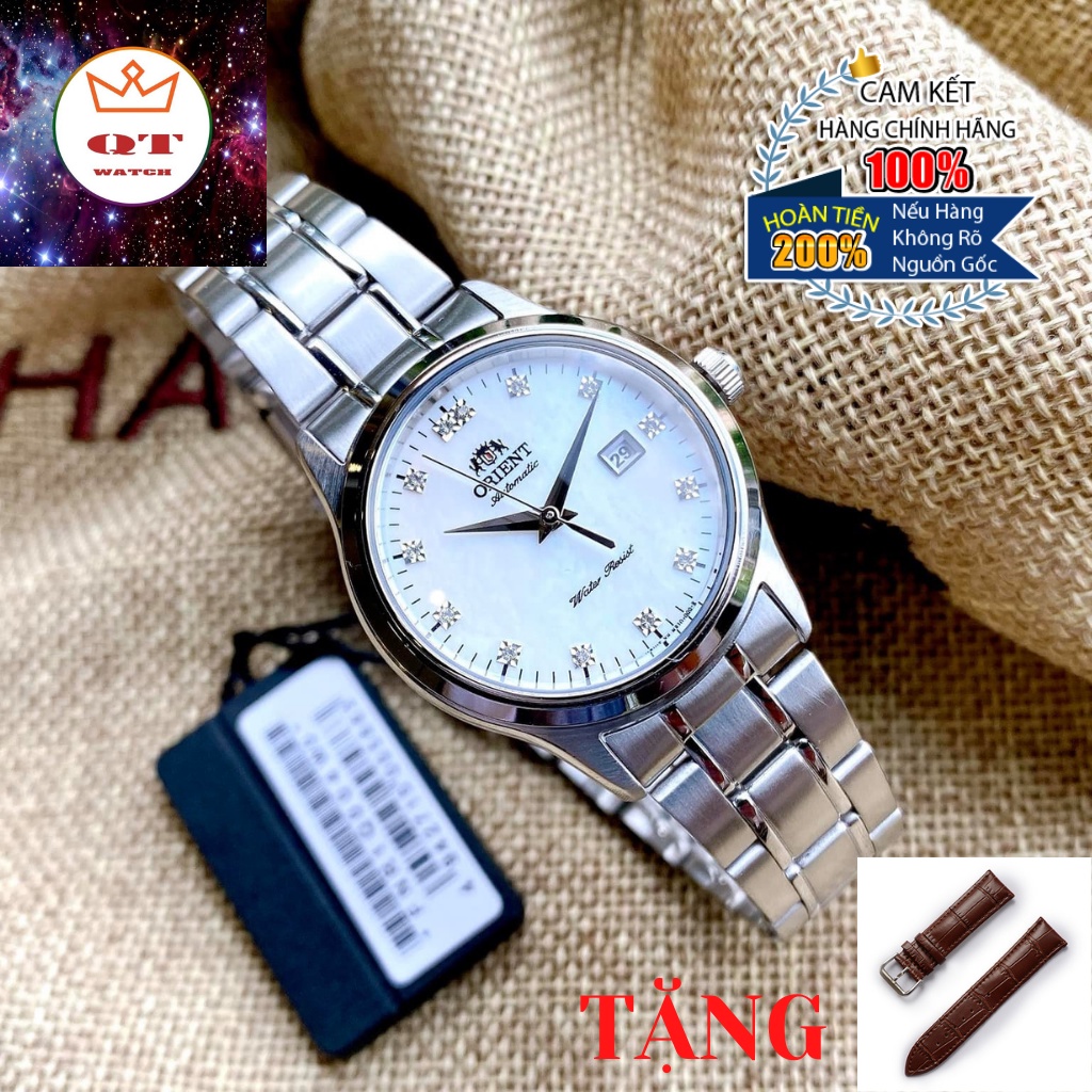Đồng Hồ Nữ ORIENT LADIES WATCH AUTOMATIC FNR1Q002W0 Chính Hãng Tặng Dây Da Cao Cấp