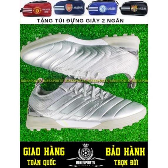 (HÀNG THAILAND) GIÀY BÓNG ĐÁ SÂN CỎ NHÂN TẠO 𝗔𝗱𝗶𝗱𝗮𝘀 COPA MÀU BẠC.TF.CAM KẾT Y HÌNH-CAM KẾT HÀNG *^ ^ * 📸