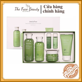 [Bộ Set 6 Món] Dưỡng Da Innisfree Trà Xanh Balancing EX 2020 Hàn Quốc