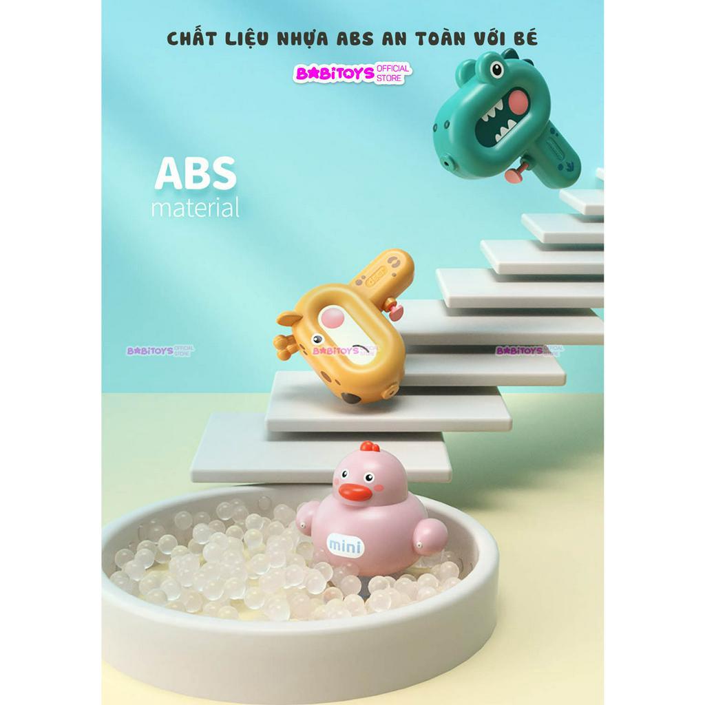 Súng nước đồ chơi cho bé hình động vật khủng long cute, đồ chơi vận động mùa hè, đồ chơi nhà tắm và bể bơi cho bé