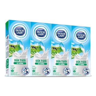 Sữa hà lan / dutch lady lốc 4 hộp
