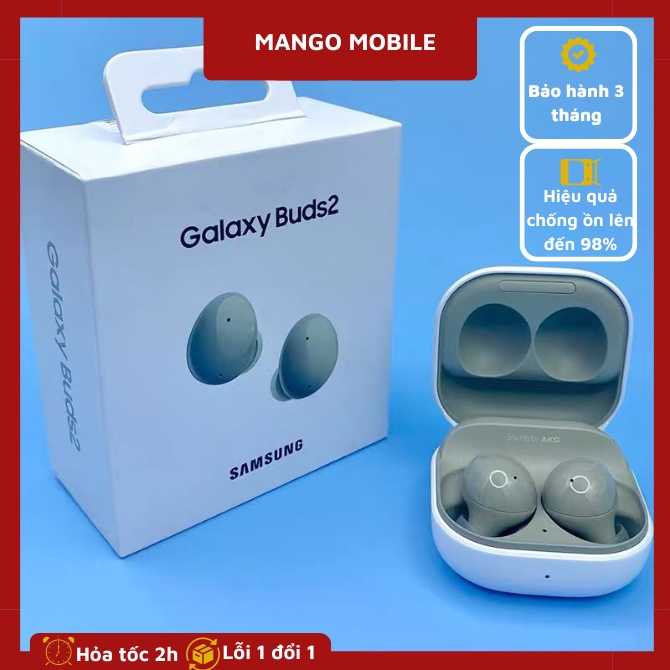 Tai nghe Bluetooth Samsung Galaxy Buds 2 dễ dàng với 3 micro và bộ cảm biến nhận diện giọng nói