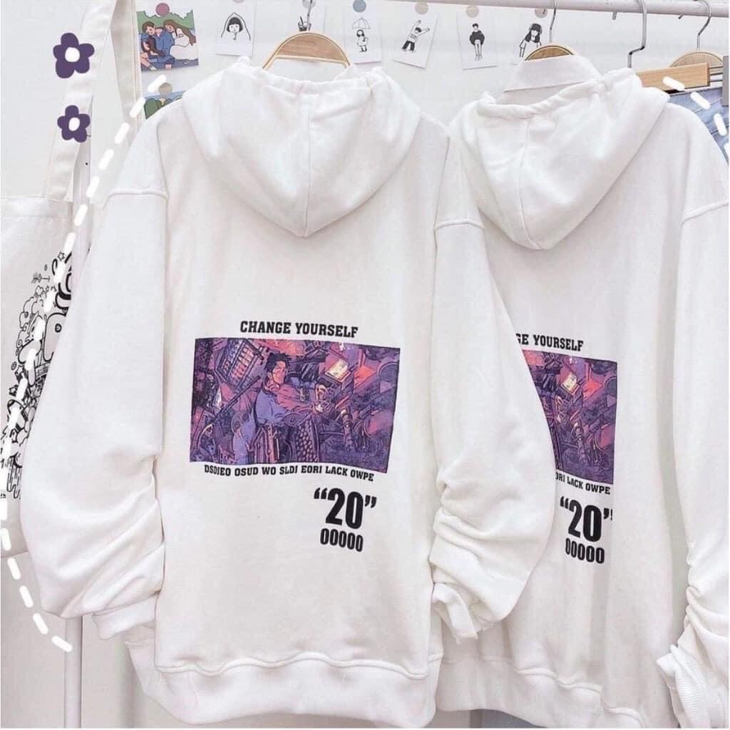 Áo Hoodie Nữ Nỉ Bông - Áo Hoodie Unisex Đen Trắng Chất Nỉ Dày Dặn Có Mũ - Áo Nỉ Siêu Hot | BigBuy360 - bigbuy360.vn