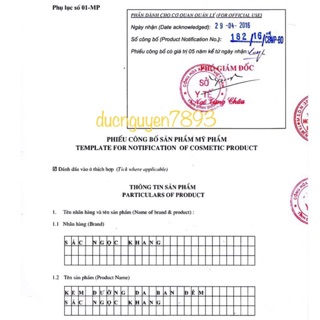 Kem Dưỡng Da Ban Đêm Sắc Ngọc Khang 30G