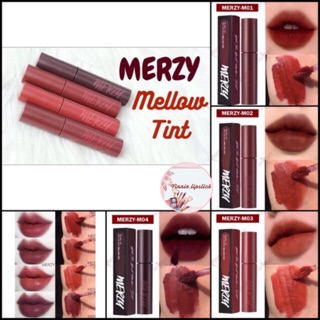 (Có sẵn-M5/M6) Son kem Merzy Bite The Beat Mellow Tint 2019[Vienie.lipstick]