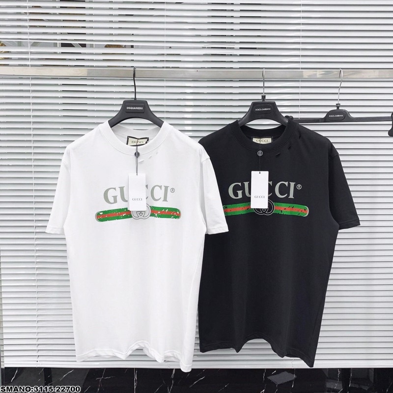 Áo Phông Nam GC Thời Trang SPF Cực Chất - Áo Phông GC In Logo Ở Ngực Cực Chất