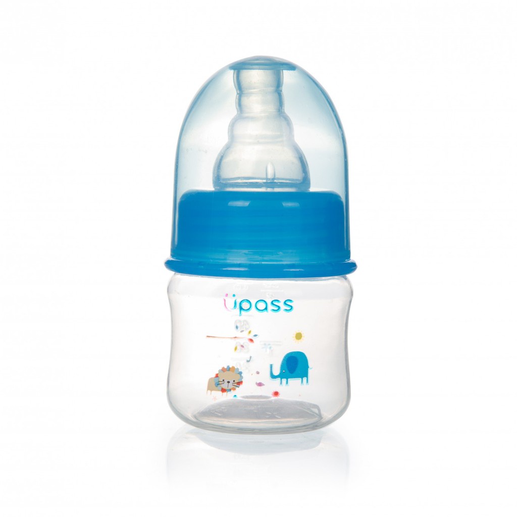 ( Made In Thái Lan ) Bình Sữa Cổ Rộng Ty Silicon Cho Bé 160ml Upass UP0205X